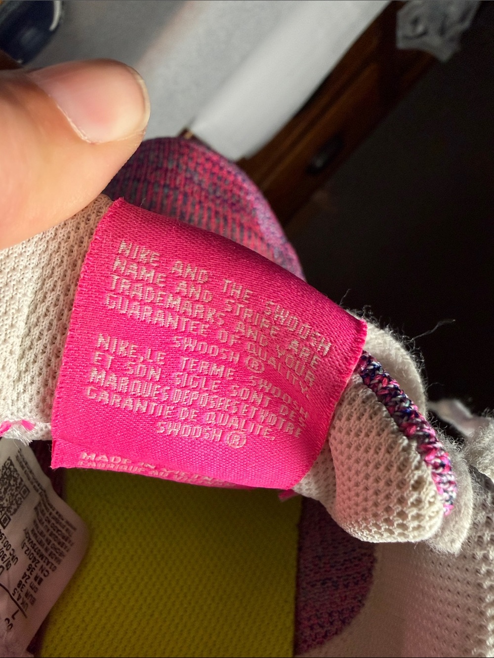 Nike - (WMNS) Nike Air Force 1 Crater Flyknit 'Fuchsia Glow' Size 7 - Picture 12 of 13